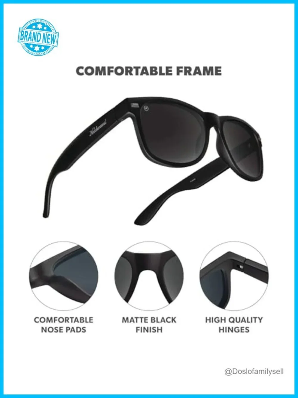 Polarized Sunglasses with UV400 Protection - Polycarbonate Frame